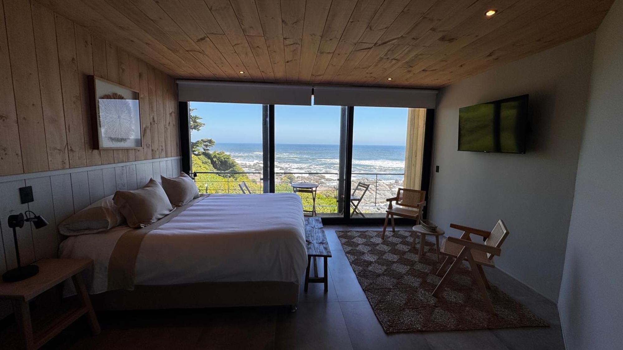 Hotel Puerto Viejo Llico Eksteriør bilde